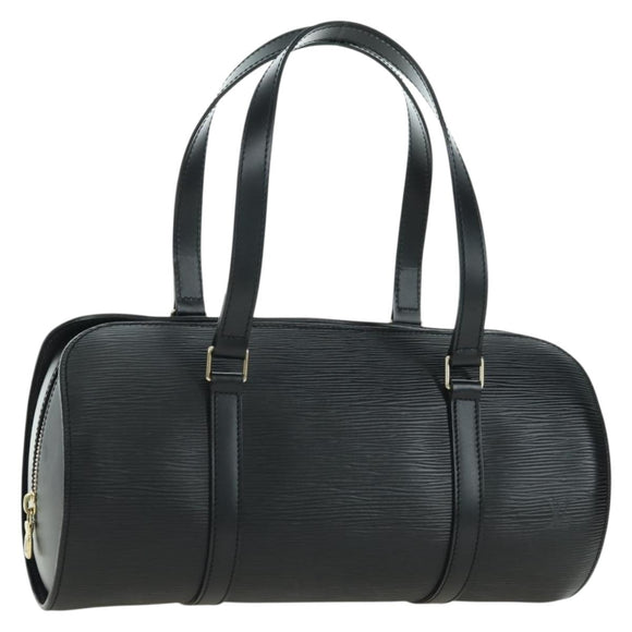 LOUIS VUITTON Epi Soufflot Hand Bag Black M52222 LV Auth am11578V