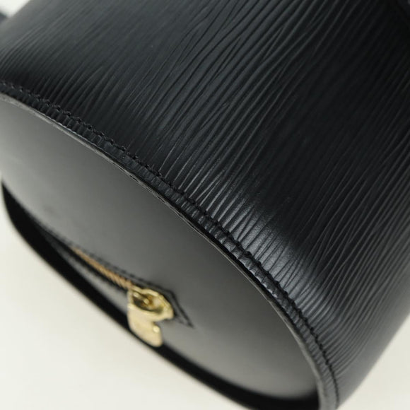 LOUIS VUITTON Epi Soufflot Hand Bag Black M52222 LV Auth am11578V