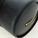 LOUIS VUITTON Epi Soufflot Hand Bag Black M52222 LV Auth am11578V-11
