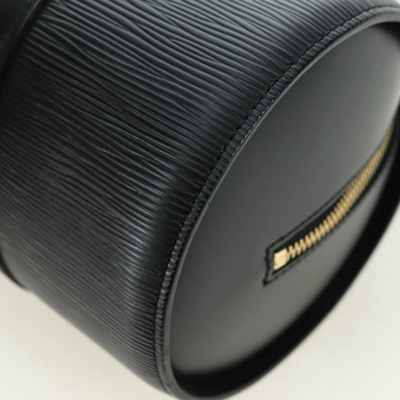 LOUIS VUITTON Epi Soufflot Hand Bag Black M52222 LV Auth am11578V
