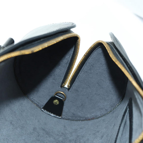 LOUIS VUITTON Epi Soufflot Hand Bag Black M52222 LV Auth am11578V