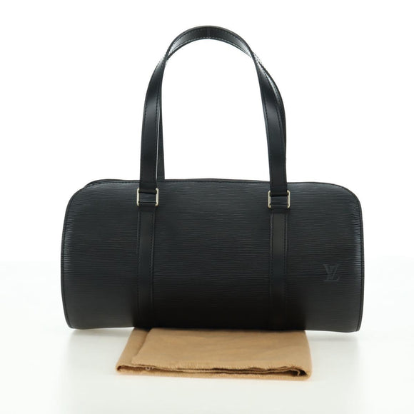 LOUIS VUITTON Epi Soufflot Hand Bag Black M52222 LV Auth am11578V