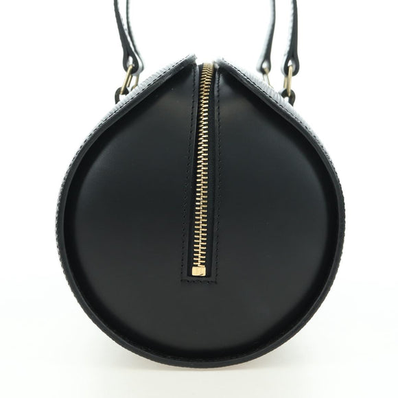 LOUIS VUITTON Epi Soufflot Hand Bag Black M52222 LV Auth am11578V
