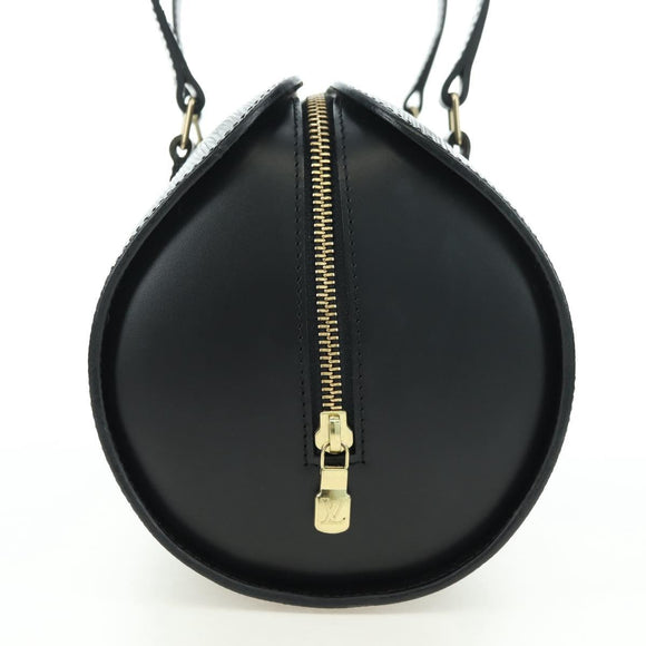 LOUIS VUITTON Epi Soufflot Hand Bag Black M52222 LV Auth am11578V