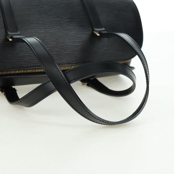 LOUIS VUITTON Epi Soufflot Hand Bag Black M52222 LV Auth am11578V