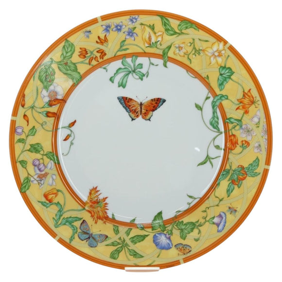 HERMES Siesto Plate Yellow Auth am11579M