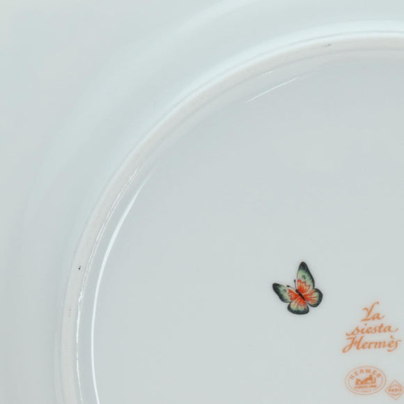 HERMES Siesto Plate Yellow Auth am11579M