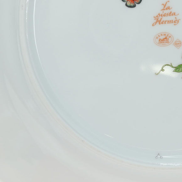 HERMES Siesto Plate Yellow Auth am11579M
