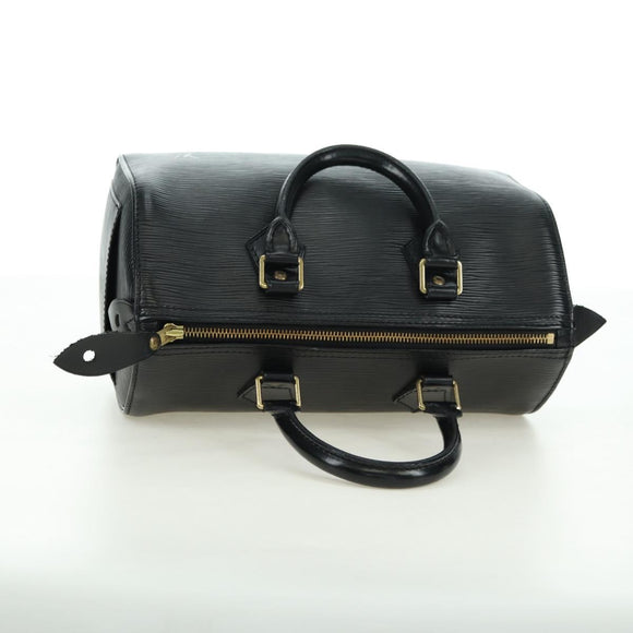 LOUIS VUITTON Epi Speedy 25 Handtas Zwart M59042 LV Auth am11581V
