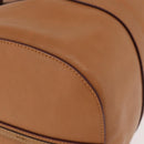 Chloe Sam Mini Boston Bag Leather 2way Beige Gold Auth am11584A-12