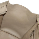 CELINE Luggage Mini Shopper Hand Bag Leather Beige Gold Auth am11586V-20