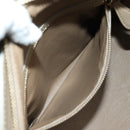 CELINE Luggage Mini Shopper Hand Bag Leather Beige Gold Auth am11586V-23