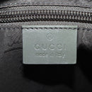GUCCI GG Implementation Shoulder Bag PVC Silver Khaki 201538 Auth am11587V-17