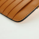 Salvatore Ferragamo Vala Fragment Coin Purse Leather Yellow Gold Auth am11593V-11