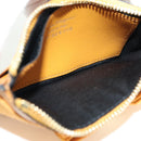 Salvatore Ferragamo Vala Fragment Coin Purse Leather Yellow Gold Auth am11593V-16