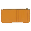 Salvatore Ferragamo Vala Fragment Coin Purse Leather Yellow Gold Auth am11593V-3