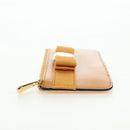 Salvatore Ferragamo Vala Fragment Coin Purse Leather Yellow Gold Auth am11593V-4