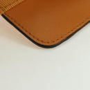 Salvatore Ferragamo Vala Fragment Coin Purse Leather Yellow Gold Auth am11593V-8