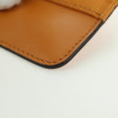 Salvatore Ferragamo Vala Fragment Coin Purse Leather Yellow Gold Auth am11593V-9