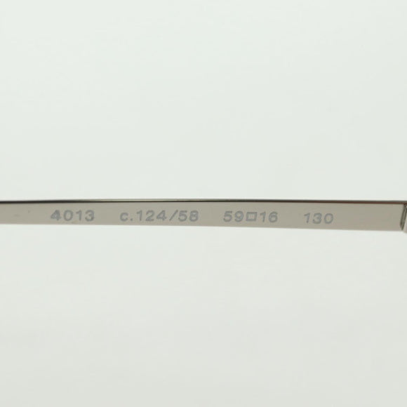 CHANEL Rimless CC Sunglasses metal Purple CC Auth am11594V