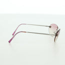 CHANEL Randloze CC Zonnebril metaal Paars CC Auth am11594V-3