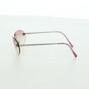 CHANEL Randloze CC Zonnebril metaal Paars CC Auth am11594V-4