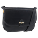 GUCCI Old Shoulder Bag Leather Black Gold 001 406 0621 Auth am11600-1