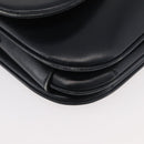 GUCCI Old Shoulder Bag Leather Black Gold 001 406 0621 Auth am11600-12