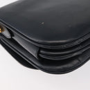 GUCCI Old Shoulder Bag Leather Black Gold 001 406 0621 Auth am11600-14