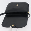 GUCCI Old Shoulder Bag Leather Black Gold 001 406 0621 Auth am11600-17