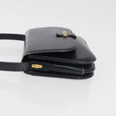 GUCCI Old Shoulder Bag Leather Black Gold 001 406 0621 Auth am11600-6