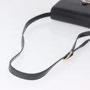 GUCCI Old Shoulder Bag Leather Black Gold 001 406 0621 Auth am11600-9
