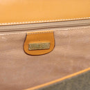 GUCCI Shoulder Bag PVC Leather Beige Gold 004 112 0289 Auth am11603-18
