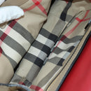 BURBERRY Shoulder Bag Leather Beige Gold Auth am11605V-19