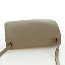 BURBERRY Shoulder Bag Leather Beige Gold Auth am11605V-6
