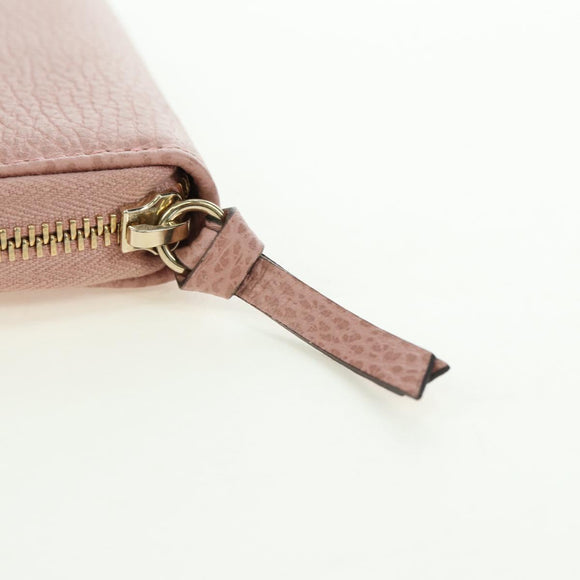 GUCCI Swing Wallet Leather Pink 354497 Auth am11608V
