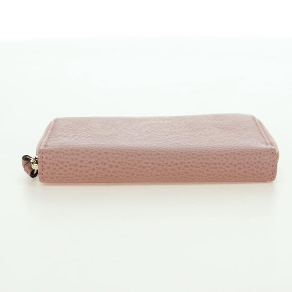 GUCCI Swing Wallet Leather Pink 354497 Auth am11608V