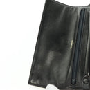 CHANEL Bicolore Jewelry Case Satin Black Gold CC Auth am11609V-16