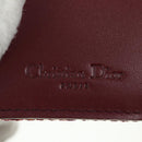 Christian Dior Trotter Canvas Trifold Wallet Pink Silver Pink Auth am11614V-21