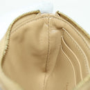 CELINE C Charm Coin Purse Leather Gold Auth am11616V-15