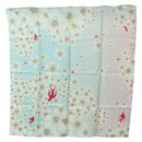 Van Cleef & Arpels Scarf Silk Light Blue Auth am11617M-12