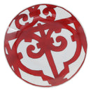 HERMES Guadalquivir Plate Pottery Red Auth am11618-1