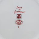 HERMES Guadalquivir Plate Pottery Red Auth am11618-4