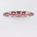 HERMES Guadalquivir Plate Pottery Red Auth am11618-9