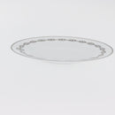 HERMES Shane Dunkle Plate Pottery White Gray Auth am11619-11