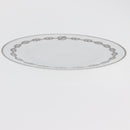 HERMES Shane Dunkle Plate Pottery White Gray Auth am11619-13