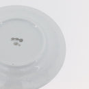 HERMES Shane Dunkle Plate Pottery White Gray Auth am11619-8