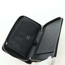 LOUIS VUITTON Epi Zippy Organizer Long Wallet Black M63852 LV Auth am11620V-9
