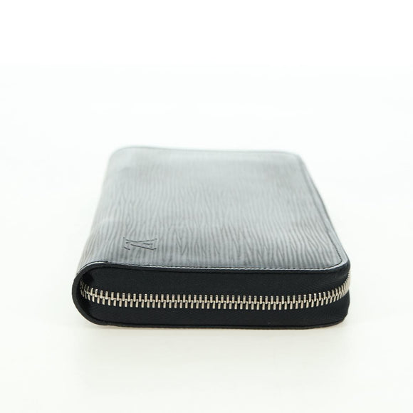 LOUIS VUITTON Epi Zippy Organizer Long Wallet Black M63852 LV Auth am11620V