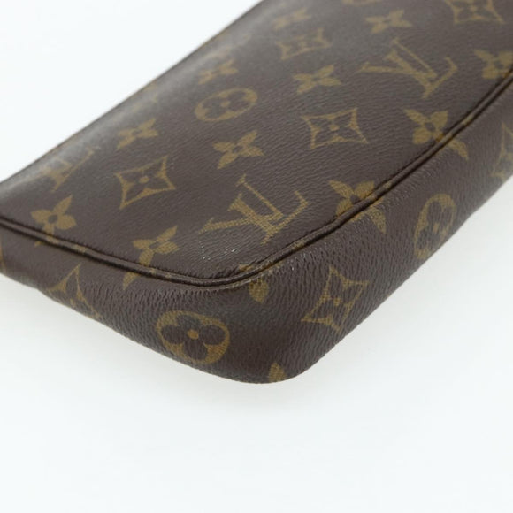 LOUIS VUITTON Monogram Pochette Accessoires Pouch M51980 LV Auth am11622